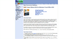 Desktop Screenshot of beside.com